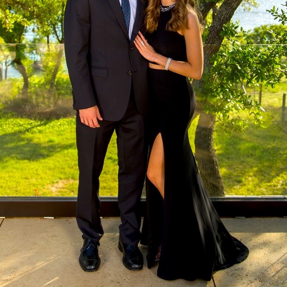 Sherri hill black prom dress - Picture 1 of 3